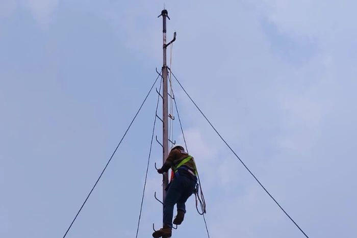 instalasi plasma current di aloft hotel by plasma group indonesia