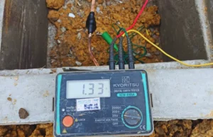 earth resistance value
