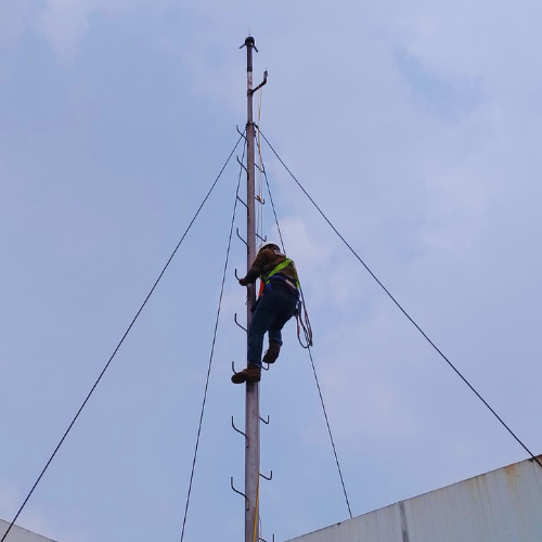 jasa penangkal petir plasma group indonesia penangkal petir plasma current