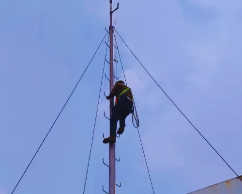 proyek penangkal petir plasma group indonesia plasma current aloft hotel jakarta