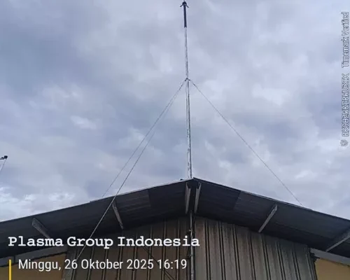 proyek penangkal petir plasma group indonesia plasma current pt margacipta wirasentosa
