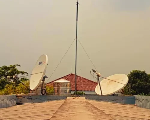 proyek penangkal petir plasma group indonesia plasma current spbu kemanggisan jakarta